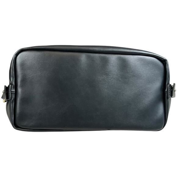 London Fog Canvas Cosmetic Bag NWT Gray Black Travel Toiletry Case Men Organizer - Picture 5 of 13